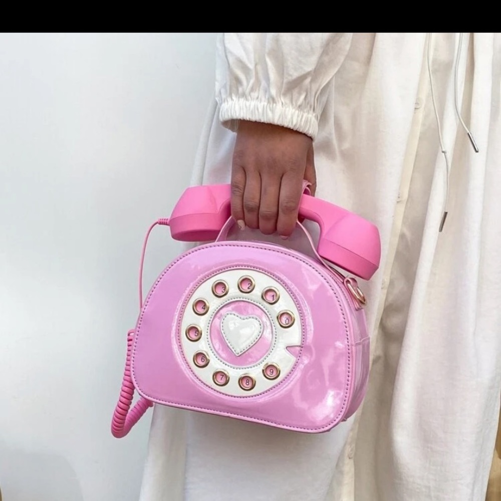 NEW INVENTORY 💞Telephone Design Satchel Bag💞 - Picture 5 of 9
